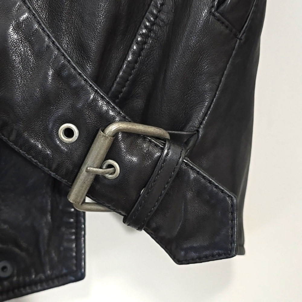 Allsaints Leather Jacket - Picture 5 of 11